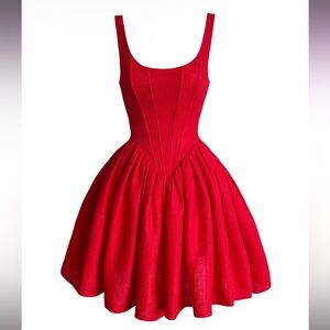 Adeirlina red mini dress size S